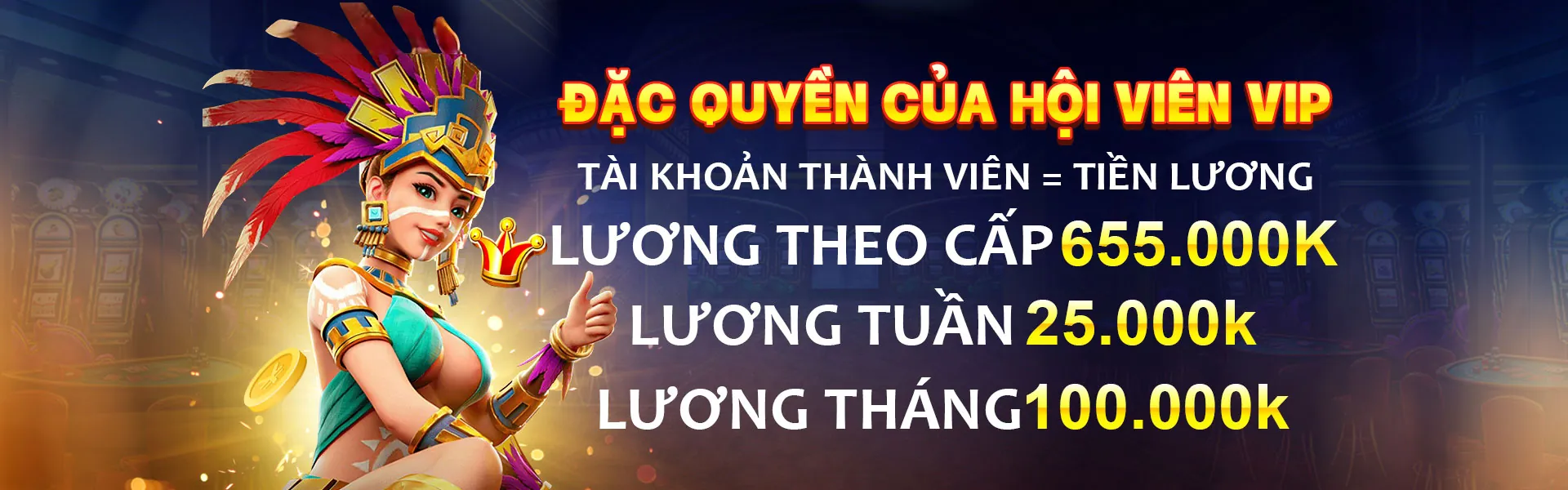 Hình ảnh chính chương trình VIP luck88 login